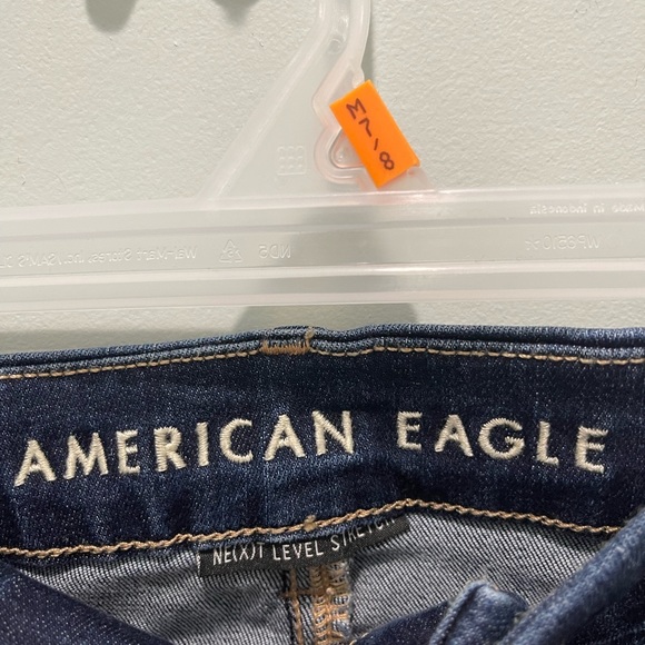 womens american eagle jeans size 16 long - Picture 2 of 10